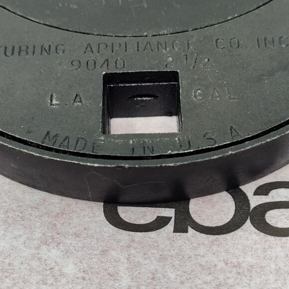 TAC Tubing Appliance 9040 2 1/2” Drive Ratcheting Crowsfoot 1/2” Drive**READ** - Picture 2 of 8